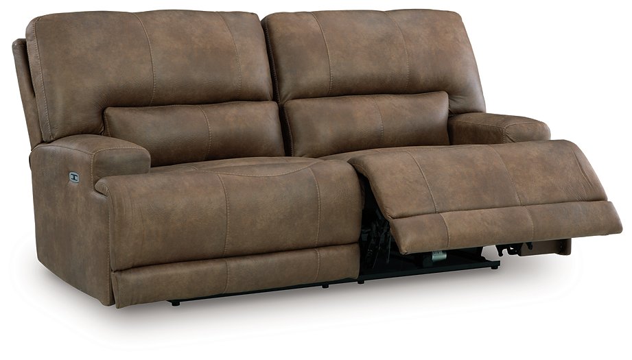 Beckley Place Power Reclining Sofa - U&U Home Budget Furniture (Carteret, NJ)