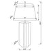 Elena Table Lamp - U&U Home Budget Furniture (Carteret, NJ)