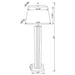 Elena Floor Lamp - U&U Home Budget Furniture (Carteret, NJ)