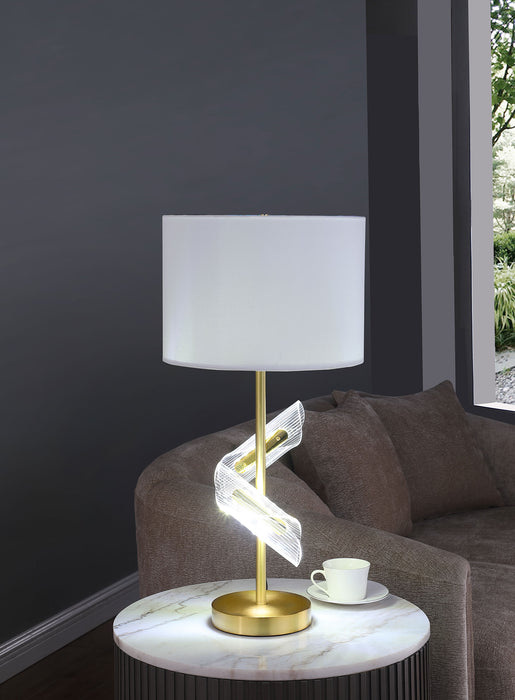 Kingsley Table Lamp - U&U Home Budget Furniture (Carteret, NJ)