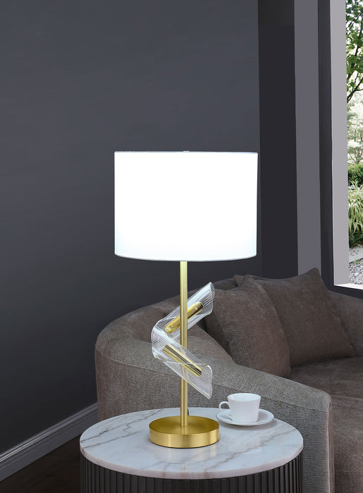 Kingsley Table Lamp - U&U Home Budget Furniture (Carteret, NJ)