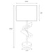 Kingsley Table Lamp - U&U Home Budget Furniture (Carteret, NJ)