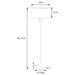 Elmira Floor Lamp - U&U Home Budget Furniture (Carteret, NJ)