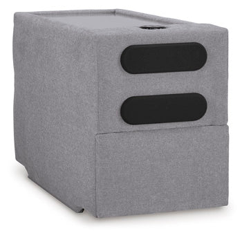 Modmax Balanced Sectional with Audio and Storage Consoles - U&U Home Budget Furniture (Carteret, NJ)