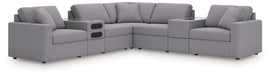 Modmax Balanced Sectional with Audio and Storage Consoles - U&U Home Budget Furniture (Carteret, NJ)