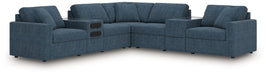 Modmax Balanced Sectional with Audio and Storage Consoles - U&U Home Budget Furniture (Carteret, NJ)