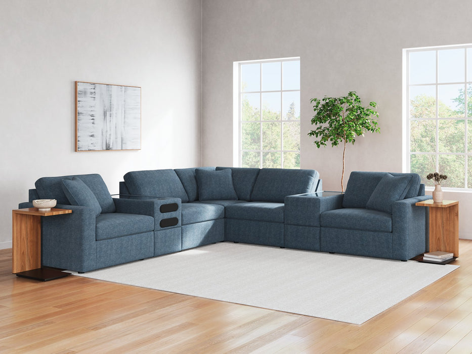 Modmax Balanced Sectional with Audio and Storage Consoles - U&U Home Budget Furniture (Carteret, NJ)