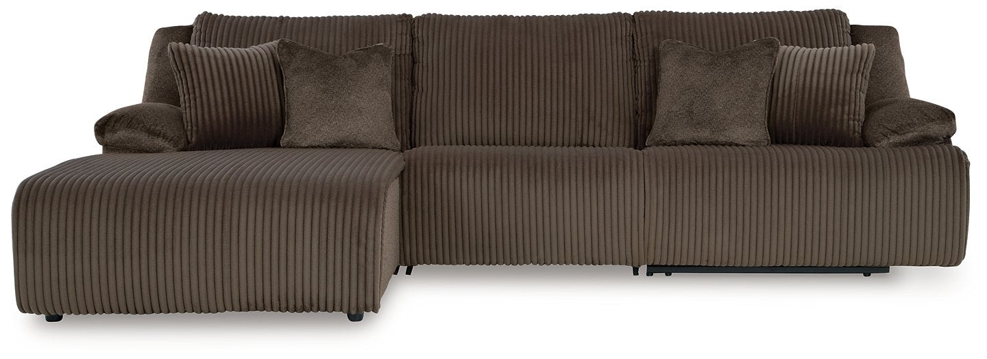 Top Tier Sectional Sofa Chaise - U&U Home Budget Furniture (Carteret, NJ)