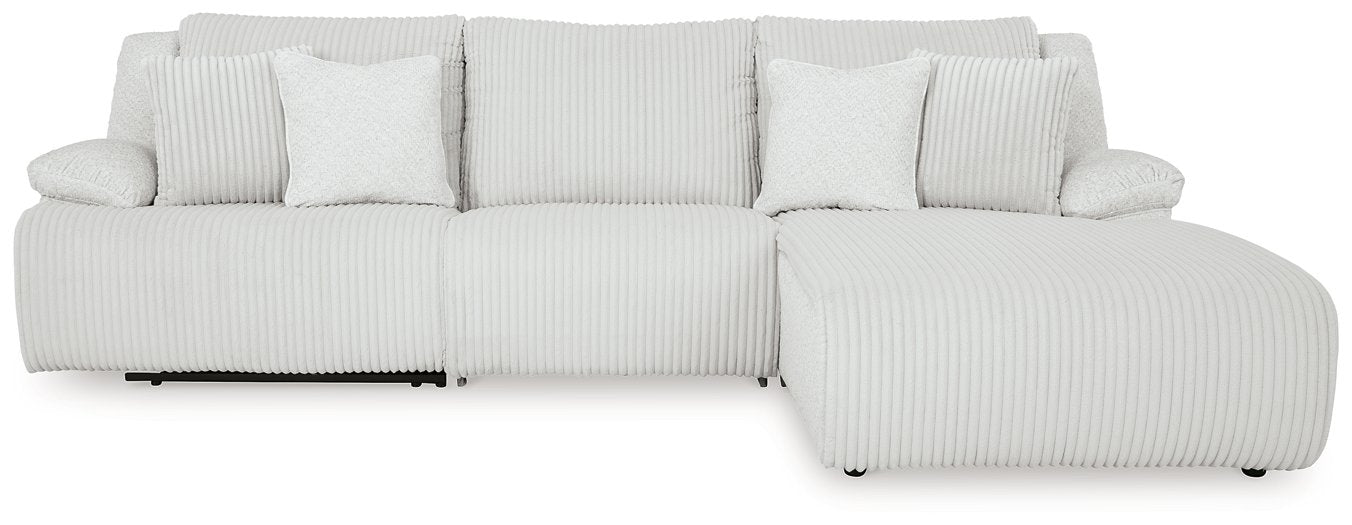 Top Tier Sectional Sofa Chaise - U&U Home Budget Furniture (Carteret, NJ)