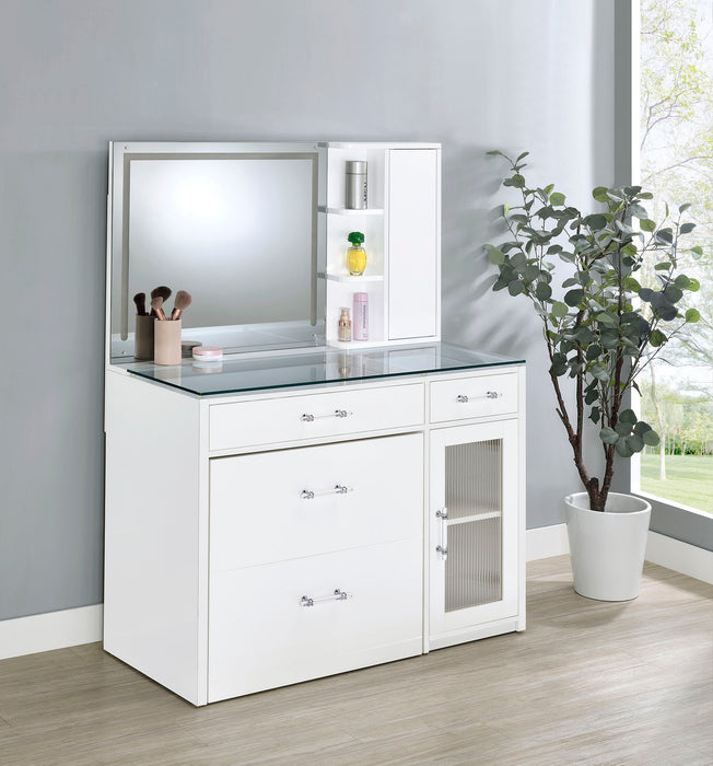 Flora Vanity Sets - U&U Home Budget Furniture (Carteret, NJ)