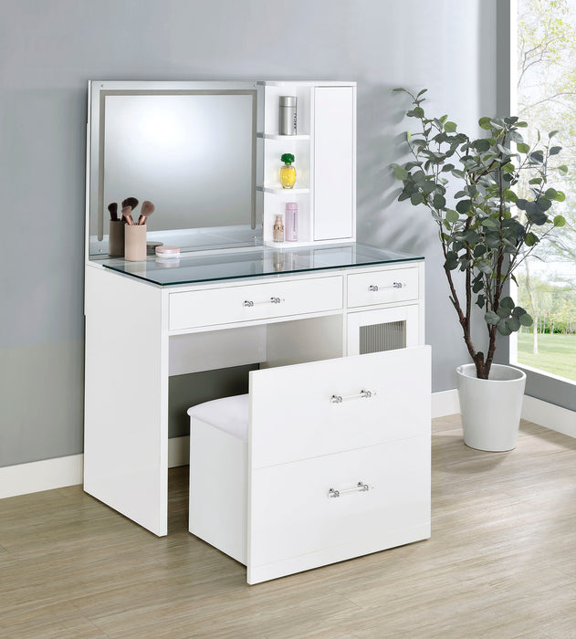 Flora Vanity Sets - U&U Home Budget Furniture (Carteret, NJ)