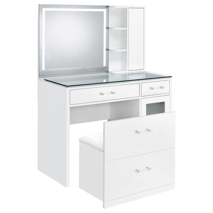 Flora Vanity Sets - U&U Home Budget Furniture (Carteret, NJ)