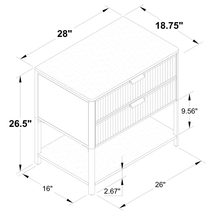 Zimmerlee End & Side Table - U&U Home Budget Furniture (Carteret, NJ)