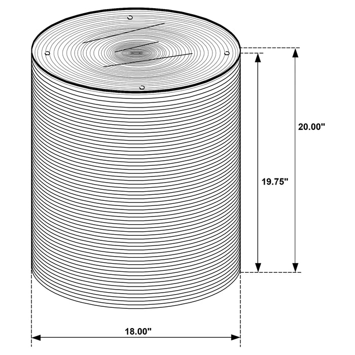 Halden End Side Tables - U&U Home Budget Furniture (Carteret, NJ)