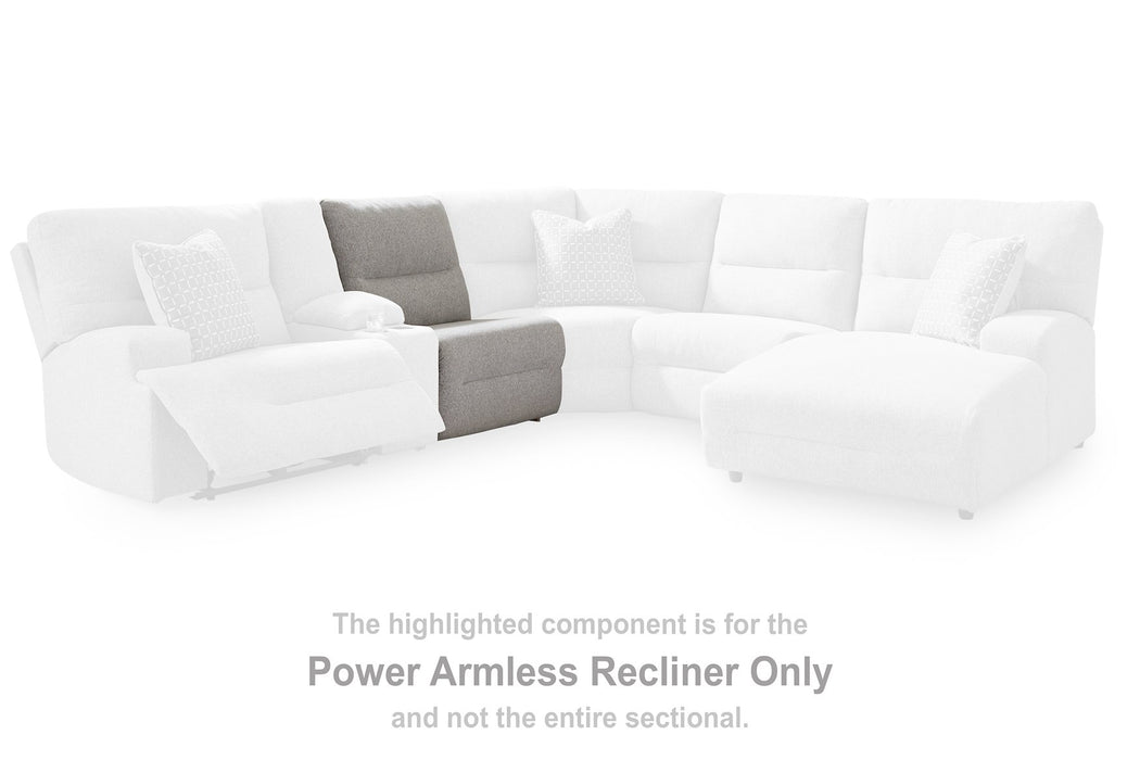 Acklen Place Power Reclining Sectional with Chaise - U&U Home Budget Furniture (Carteret, NJ)