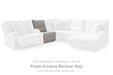 Acklen Place Power Reclining Sectional with Chaise - U&U Home Budget Furniture (Carteret, NJ)