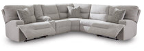 Acklen Place Power Reclining Sectional - U&U Home Budget Furniture (Carteret, NJ)