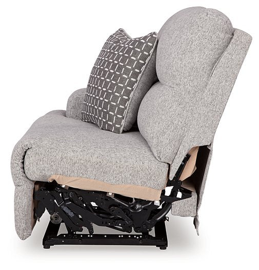 Acklen Place Power Reclining Sectional with Chaise - U&U Home Budget Furniture (Carteret, NJ)