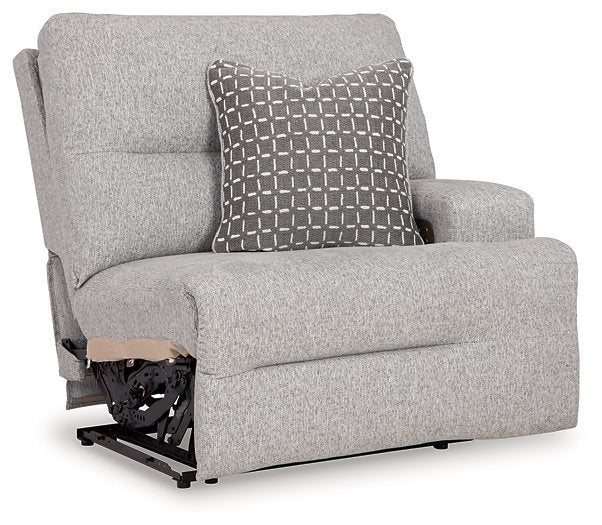 Acklen Place Power Reclining Sectional with Chaise - U&U Home Budget Furniture (Carteret, NJ)