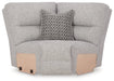 Acklen Place Power Reclining Sectional with Chaise - U&U Home Budget Furniture (Carteret, NJ)
