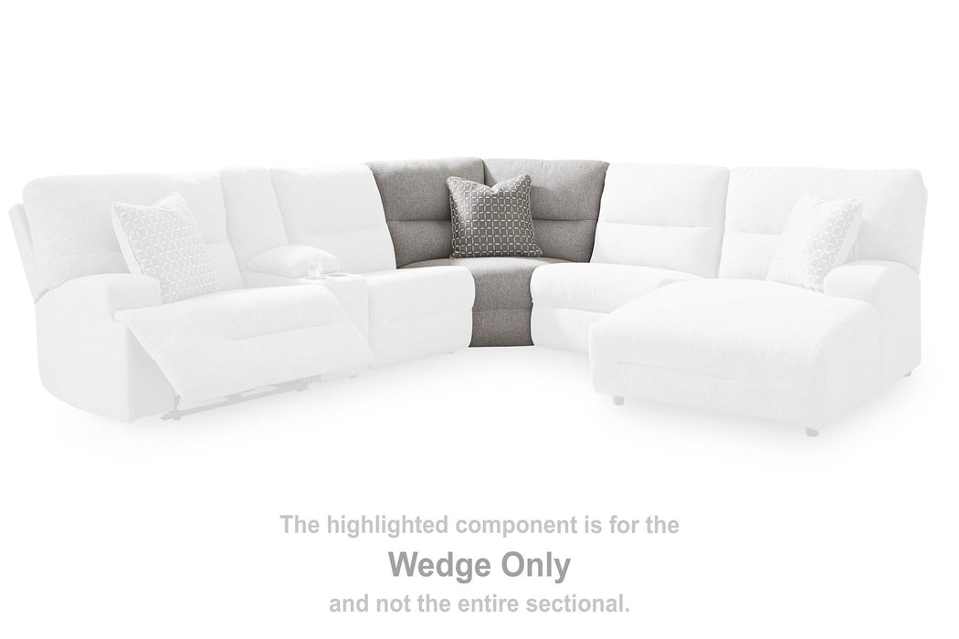 Acklen Place Power Reclining Sectional with Chaise - U&U Home Budget Furniture (Carteret, NJ)