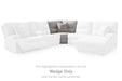 Acklen Place Power Reclining Sectional with Chaise - U&U Home Budget Furniture (Carteret, NJ)