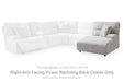 Acklen Place Power Reclining Sectional with Chaise - U&U Home Budget Furniture (Carteret, NJ)