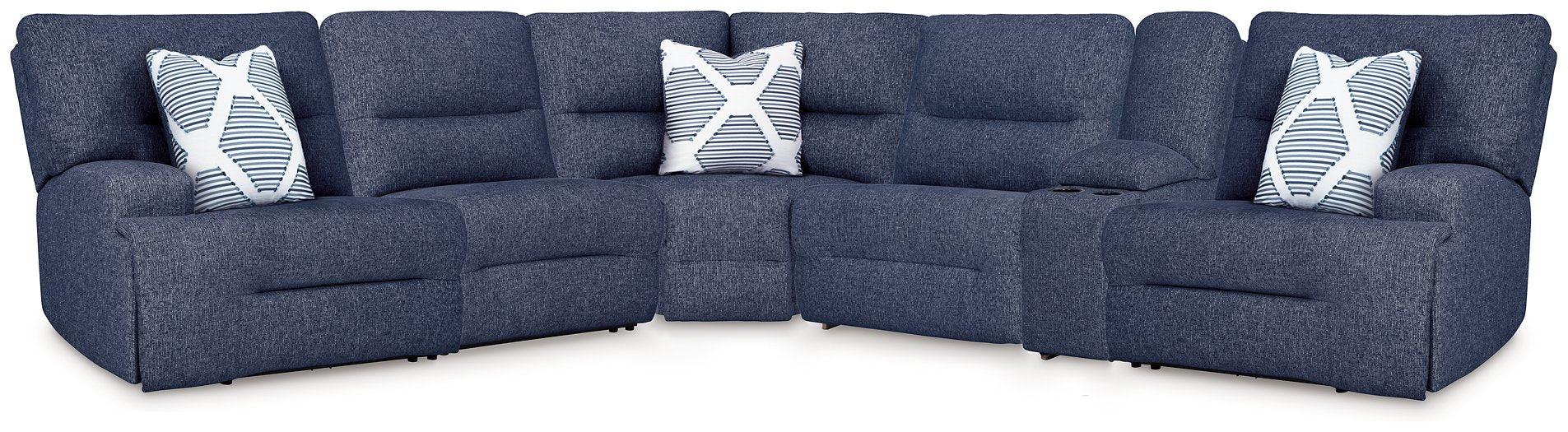 Acklen Place Power Reclining Sectional - U&U Home Budget Furniture (Carteret, NJ)