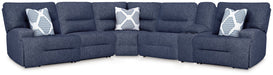 Acklen Place Power Reclining Sectional - U&U Home Budget Furniture (Carteret, NJ)
