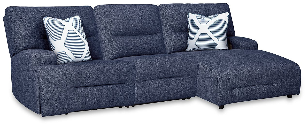 Acklen Place Power Reclining Sectional - U&U Home Budget Furniture (Carteret, NJ)