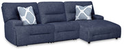Acklen Place Power Reclining Sectional - U&U Home Budget Furniture (Carteret, NJ)