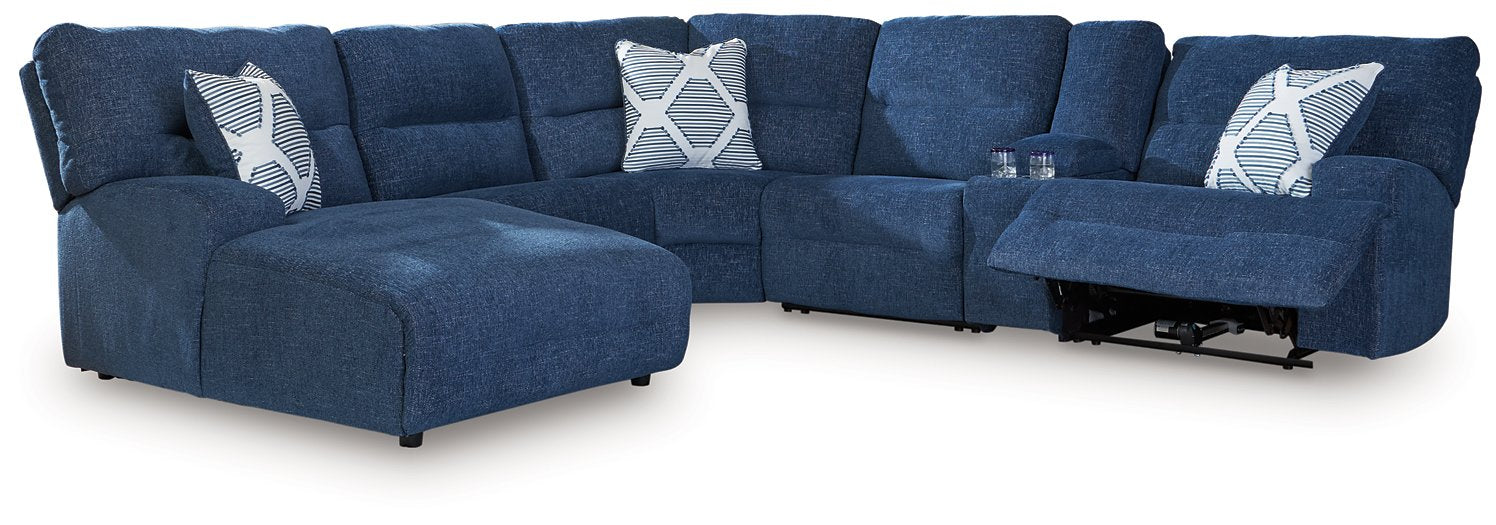 Acklen Place Power Reclining Sectional with Chaise - U&U Home Budget Furniture (Carteret, NJ)
