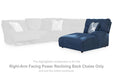 Acklen Place Power Reclining Sectional with Chaise - U&U Home Budget Furniture (Carteret, NJ)