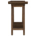 Ornelas 46-inch Console Table with Slatted Shelf Mango Brown - U&U Home Budget Furniture (Carteret, NJ)