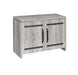 Enoch 2-door Accent Cabinet Grey Driftwood - U&U Home Budget Furniture (Carteret, NJ)