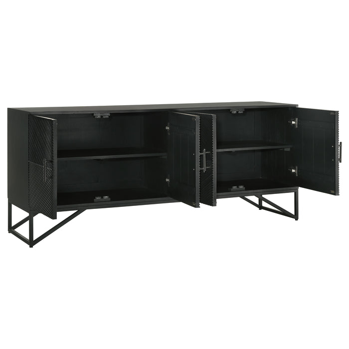 Riddell Accent Cabinets - U&U Home Budget Furniture (Carteret, NJ)