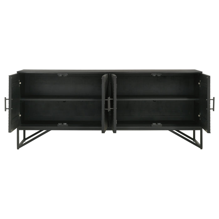 Riddell Accent Cabinets - U&U Home Budget Furniture (Carteret, NJ)