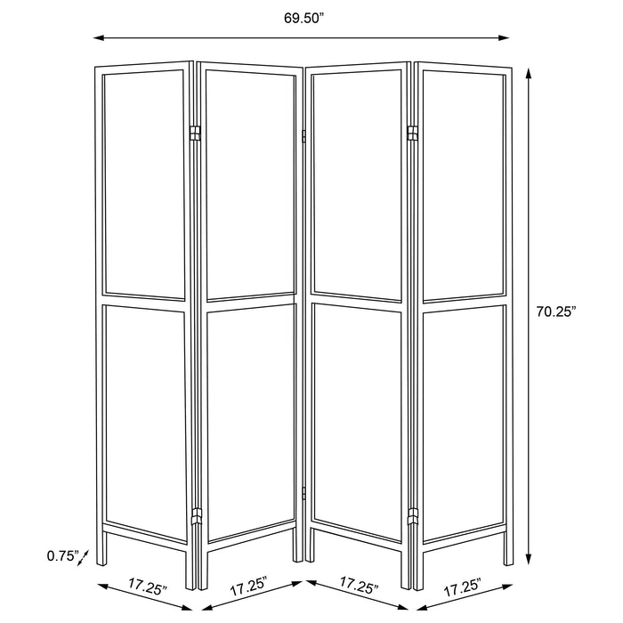 Mattison Room Divider - U&U Home Budget Furniture (Carteret, NJ)