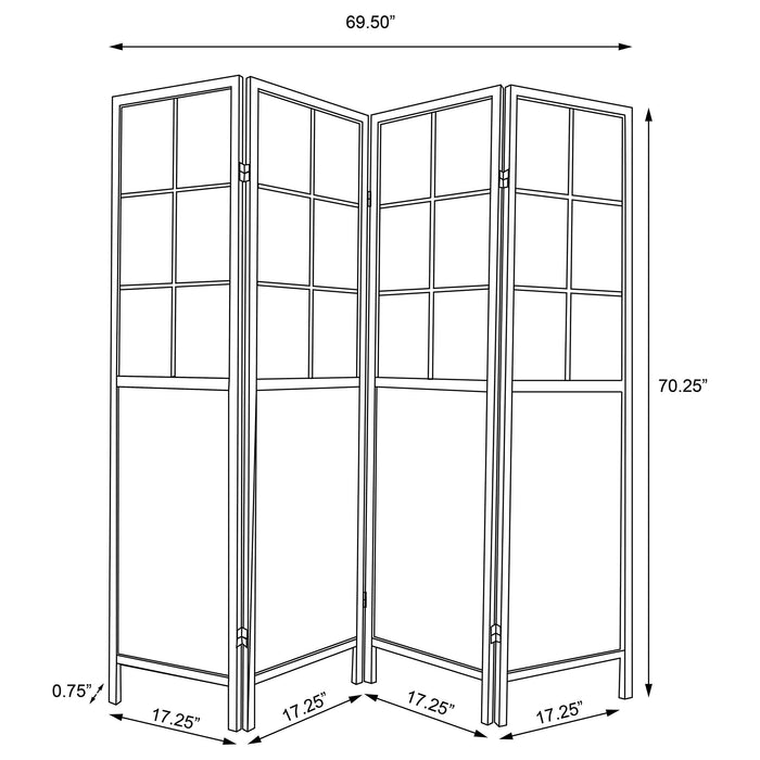 Edwards Room Divider - U&U Home Budget Furniture (Carteret, NJ)