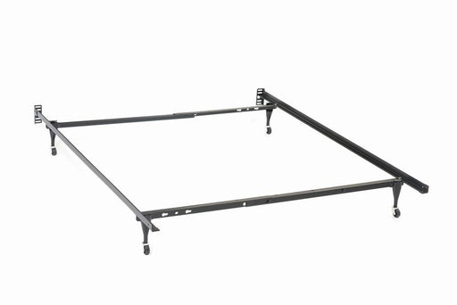 Mabel Twin Over Full Bed Frame Black - U&U Home Budget Furniture (Carteret, NJ)