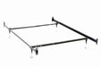 Esme California King, E.King, Queen, Twin Over Full Bed Frame Black - U&U Home Budget Furniture (Carteret, NJ)