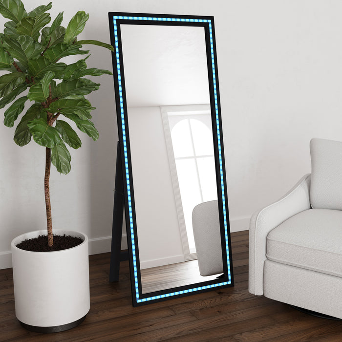 Windrose Standing Mirror - U&U Home Budget Furniture (Carteret, NJ)