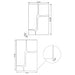 Kimberly Wall Mirror - U&U Home Budget Furniture (Carteret, NJ)