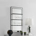 Oriel 3-Shelf Rectangle Wall Mirror - U&U Home Budget Furniture (Carteret, NJ)