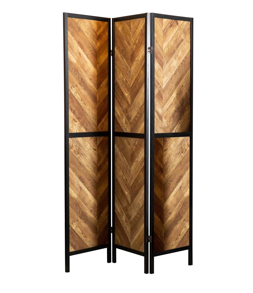 Rustic Tobacco Herringbone / Black