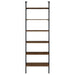 Owens 3-piece 96-inch Wall Mounted Bookshelf Set Walnut - U&U Home Budget Furniture (Carteret, NJ)