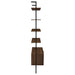 Owens 96-inch 4-shelf Storage Wall Bookshelf Walnut - U&U Home Budget Furniture (Carteret, NJ)