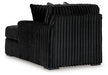 Midnight-Madness Sectional with Chaise - U&U Home Budget Furniture (Carteret, NJ)