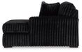 Midnight-Madness Sectional with Chaise - U&U Home Budget Furniture (Carteret, NJ)