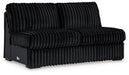 Midnight-Madness Sectional with Chaise - U&U Home Budget Furniture (Carteret, NJ)